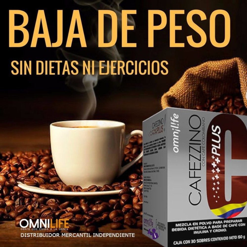 Omnilife Cafezzino Plus Supreme quemador de grasa - Picture 2 of 8